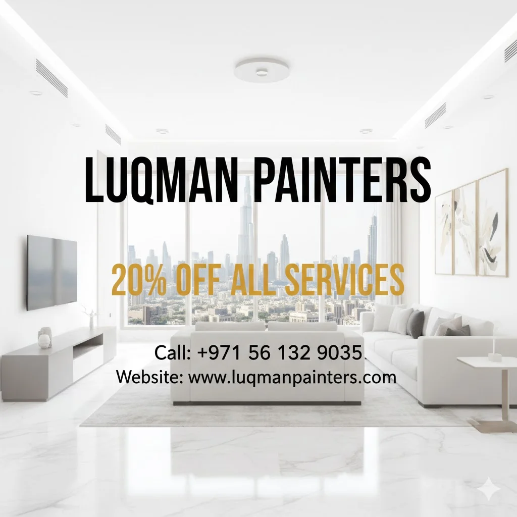20% off on the all painting services in dubai