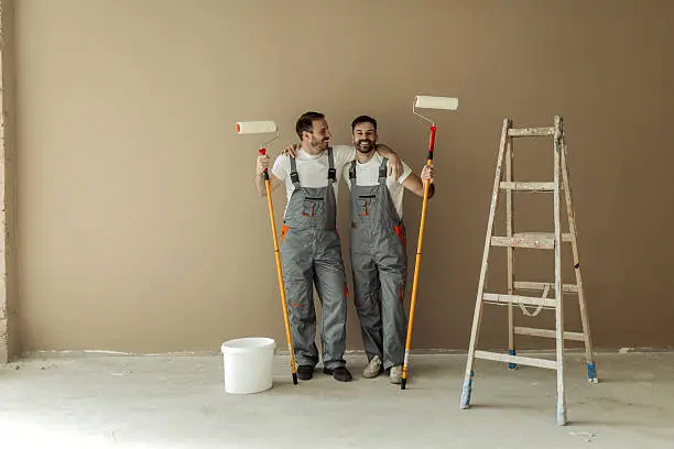 our team of the painting in dubai