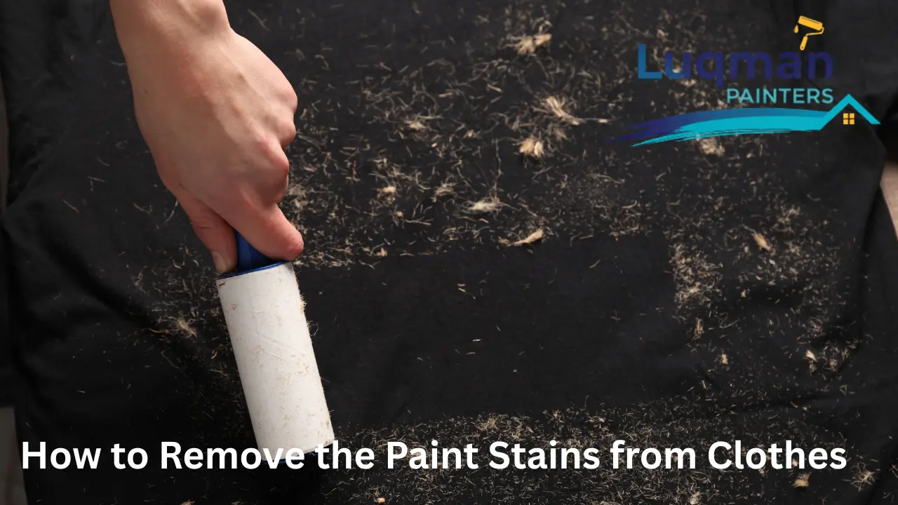 how to remove paint from clothes
